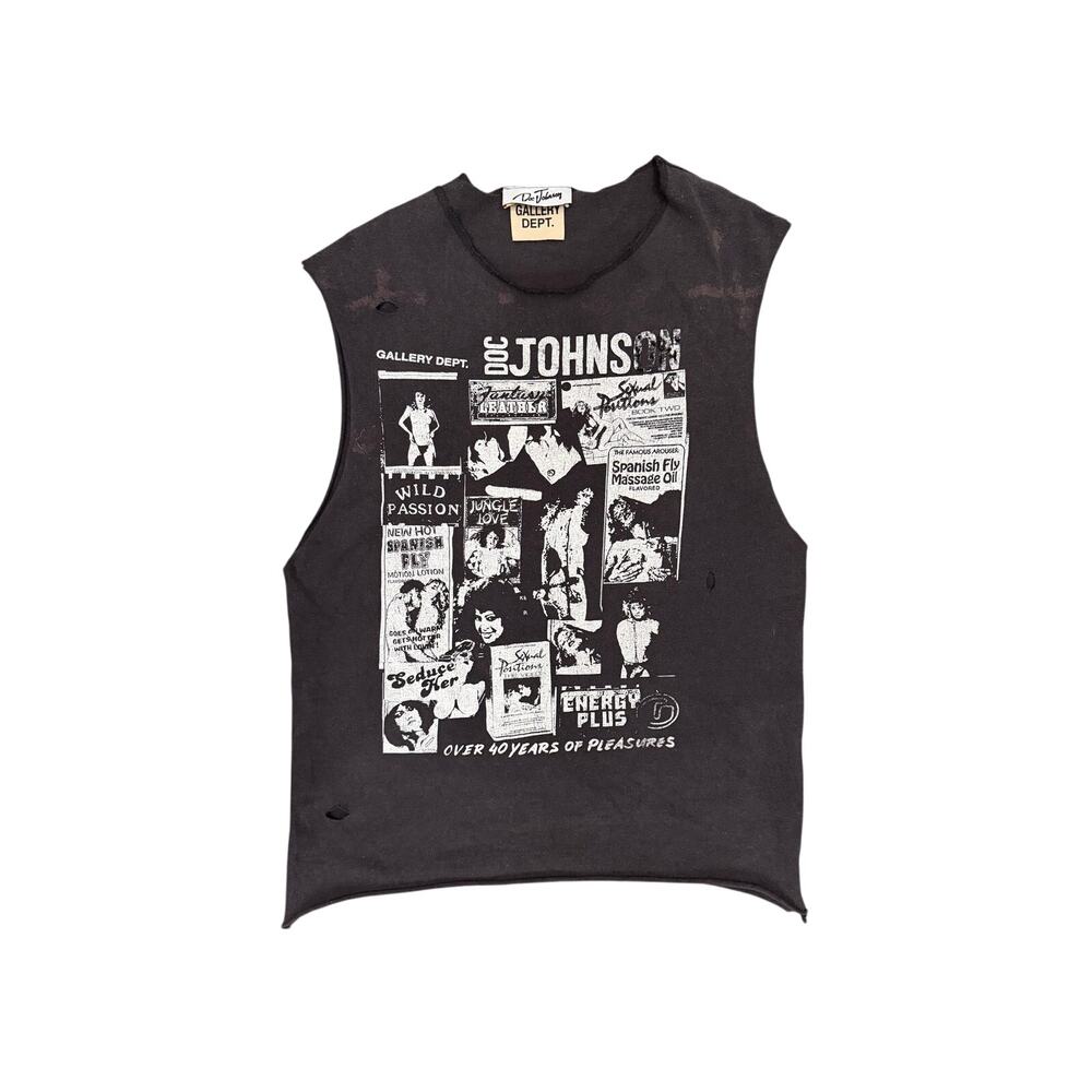 Size L - Gallery Dept. X Doc Johnson Cutoff T-Shirt